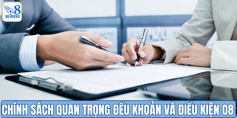 Chính sách quan trọng đều khoản và điều kiện O8